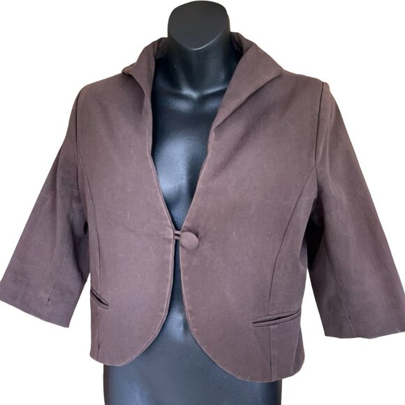 🌸4/$50🌸 Vintage-Inspired Cropped Lined Jacket - Picture 3 of 15